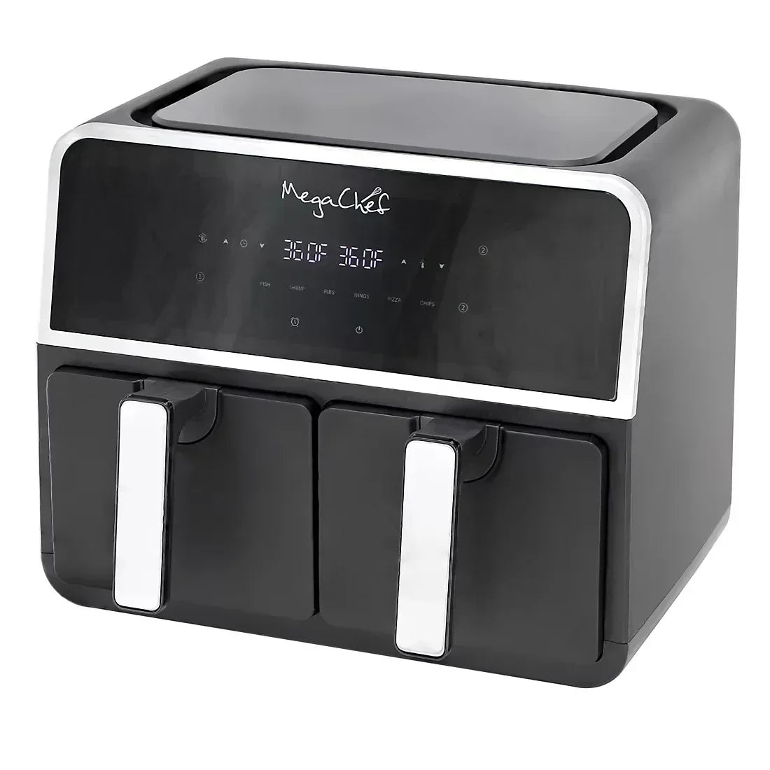 MegaChef Dual 4.5 + 4.5-Qt. Digital Electric Air Fryer