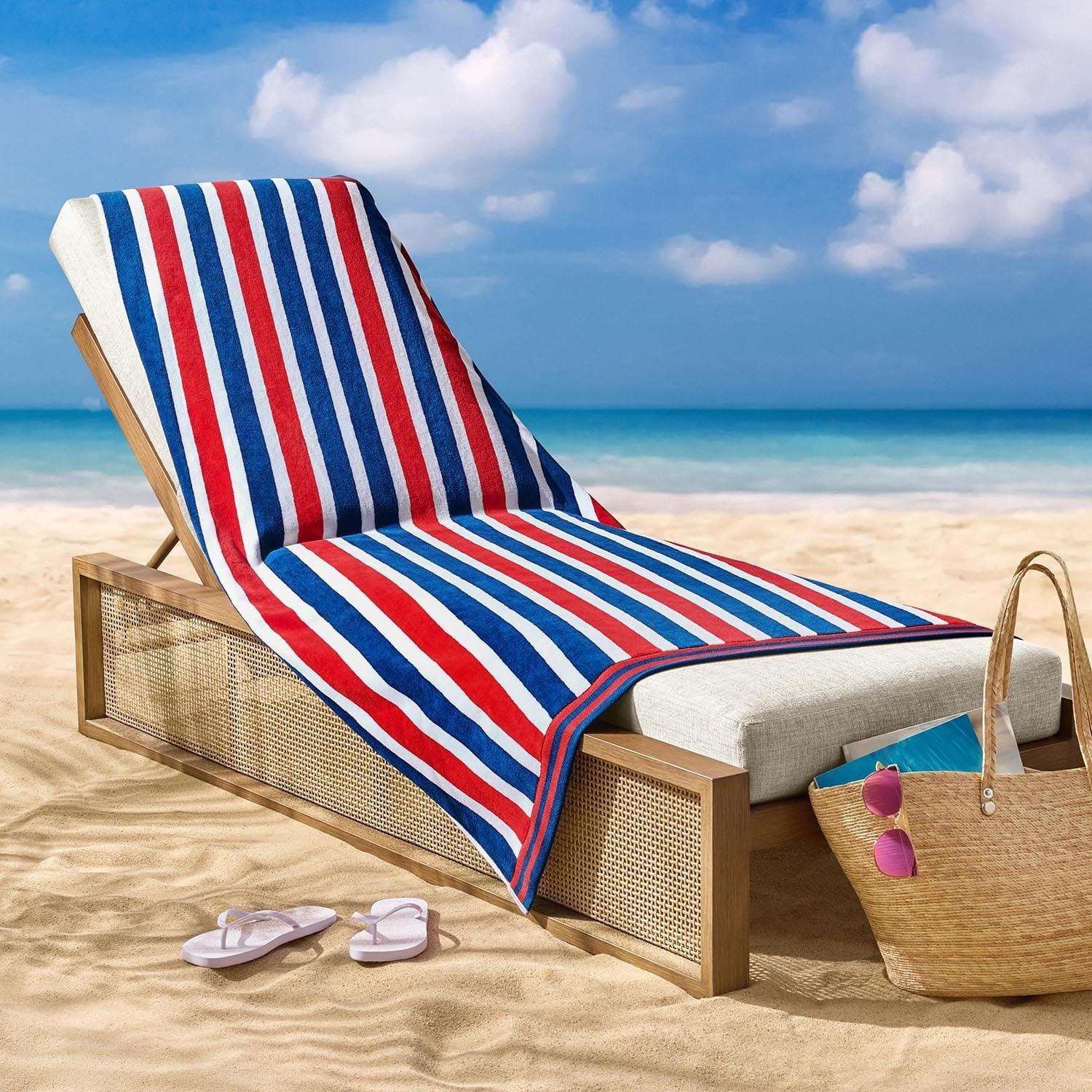 Member's Mark 2-Pack Oversized Beach Towel, 40" x 72"