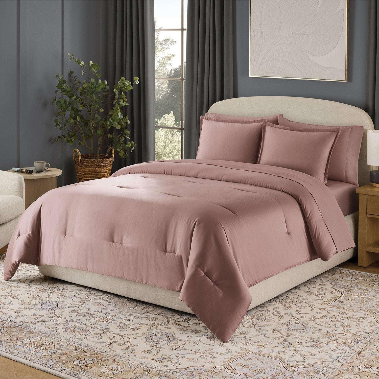 Member’s Mark 3-Piece Cotton-Tencel™ Sateen Comforter Set, Assorted Sizes
