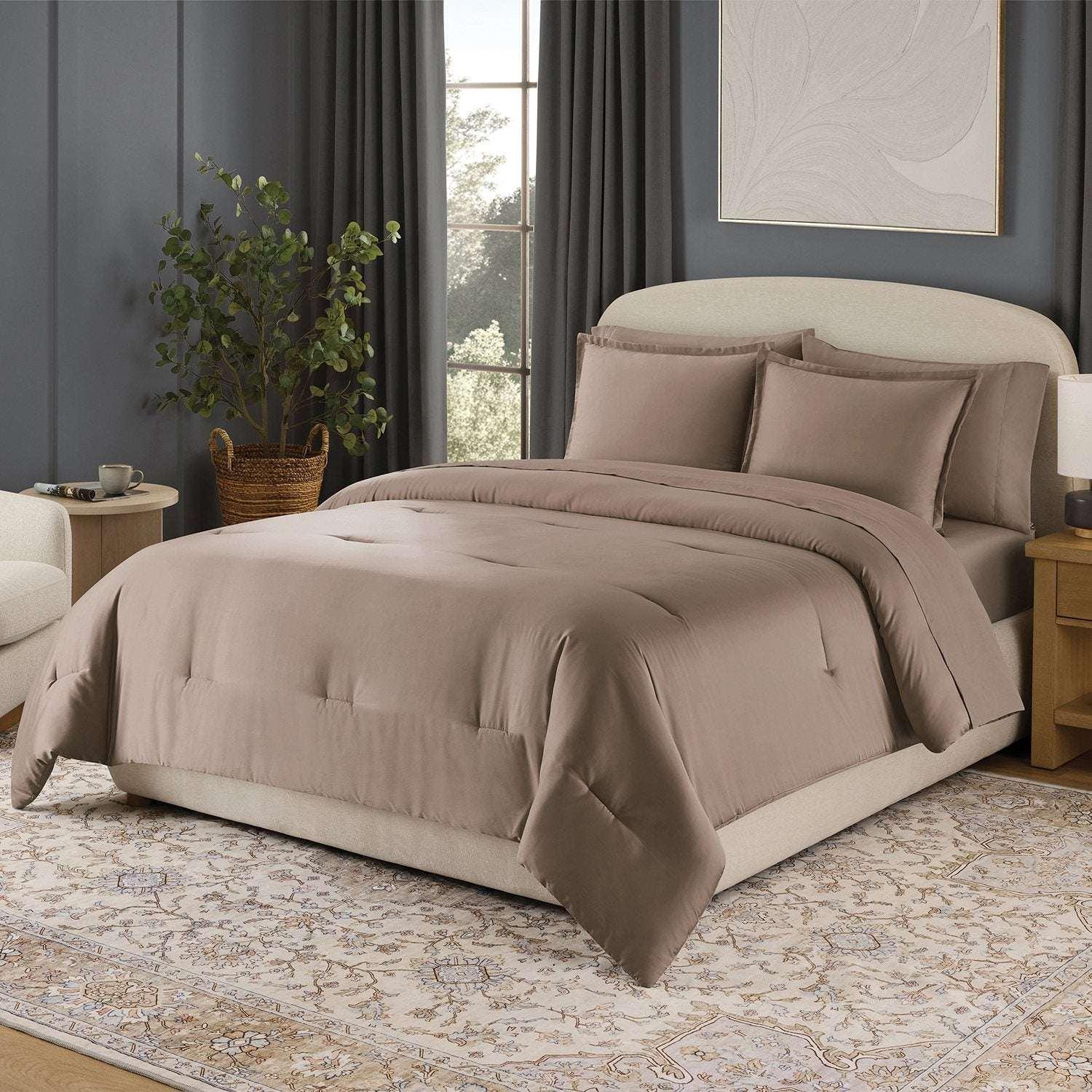 Member’s Mark 3-Piece Cotton-Tencel™ Sateen Comforter Set, Assorted Sizes