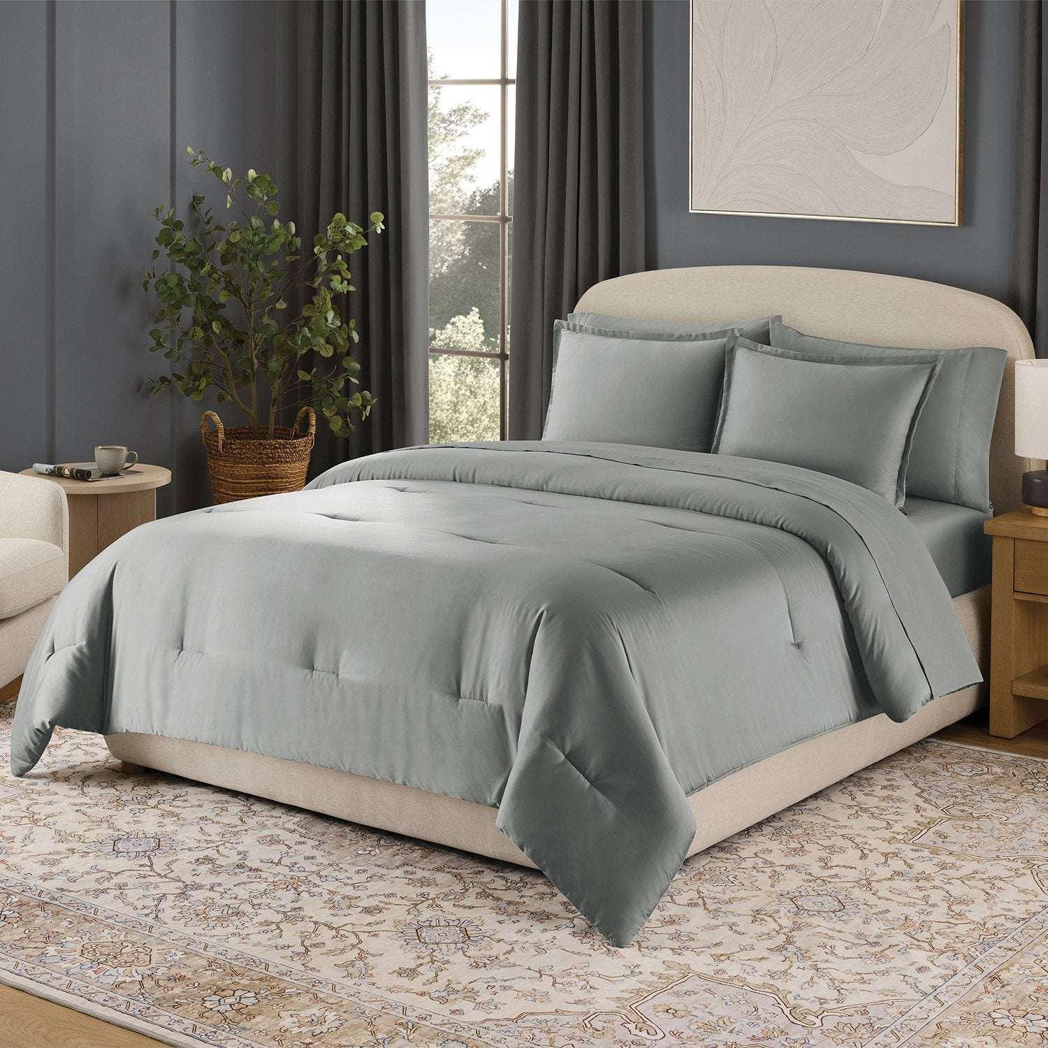 Member’s Mark 3-Piece Cotton-Tencel™ Sateen Comforter Set, Assorted Sizes