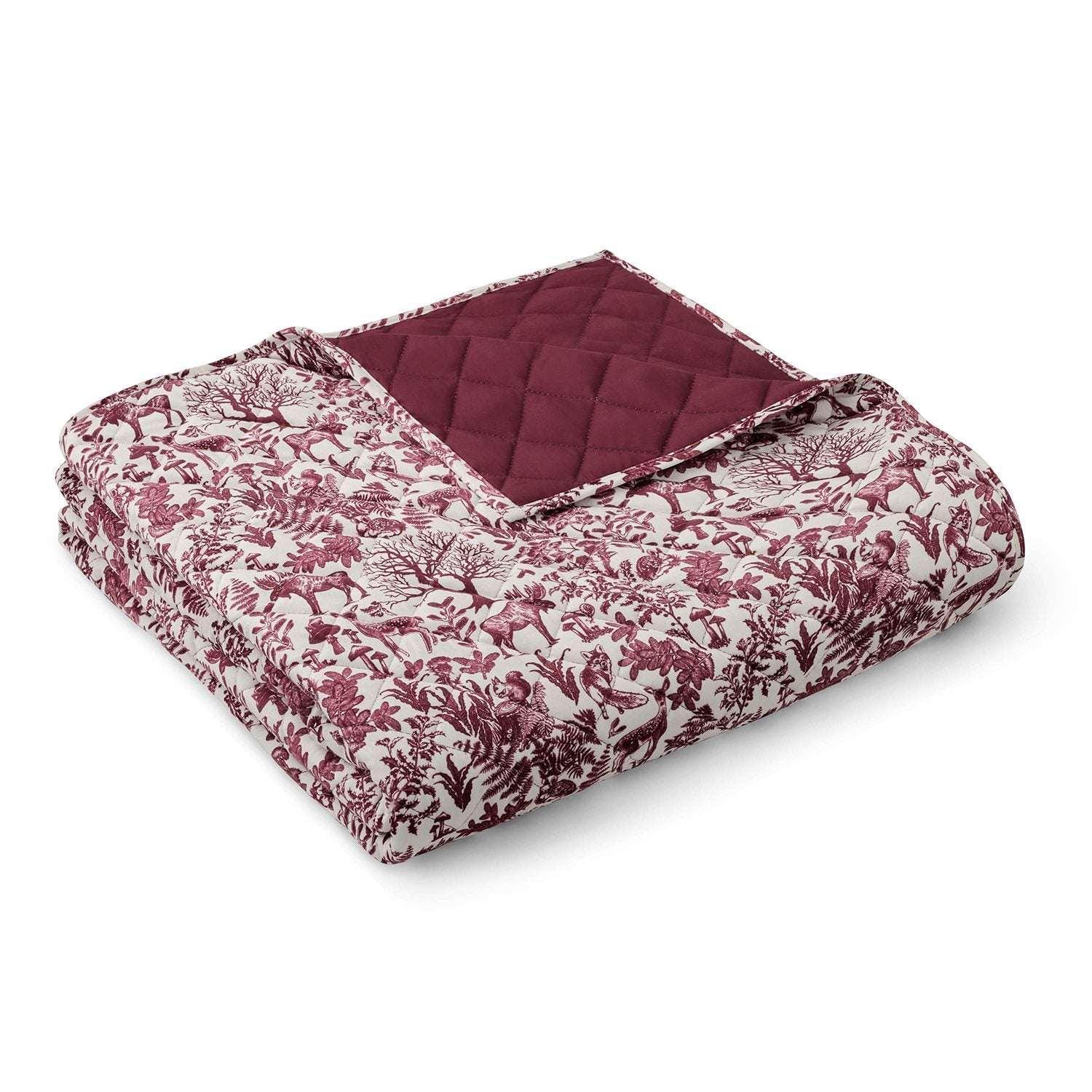 Member's Mark 3-Piece Printed Velvet Quilt Sets, Winter Designs