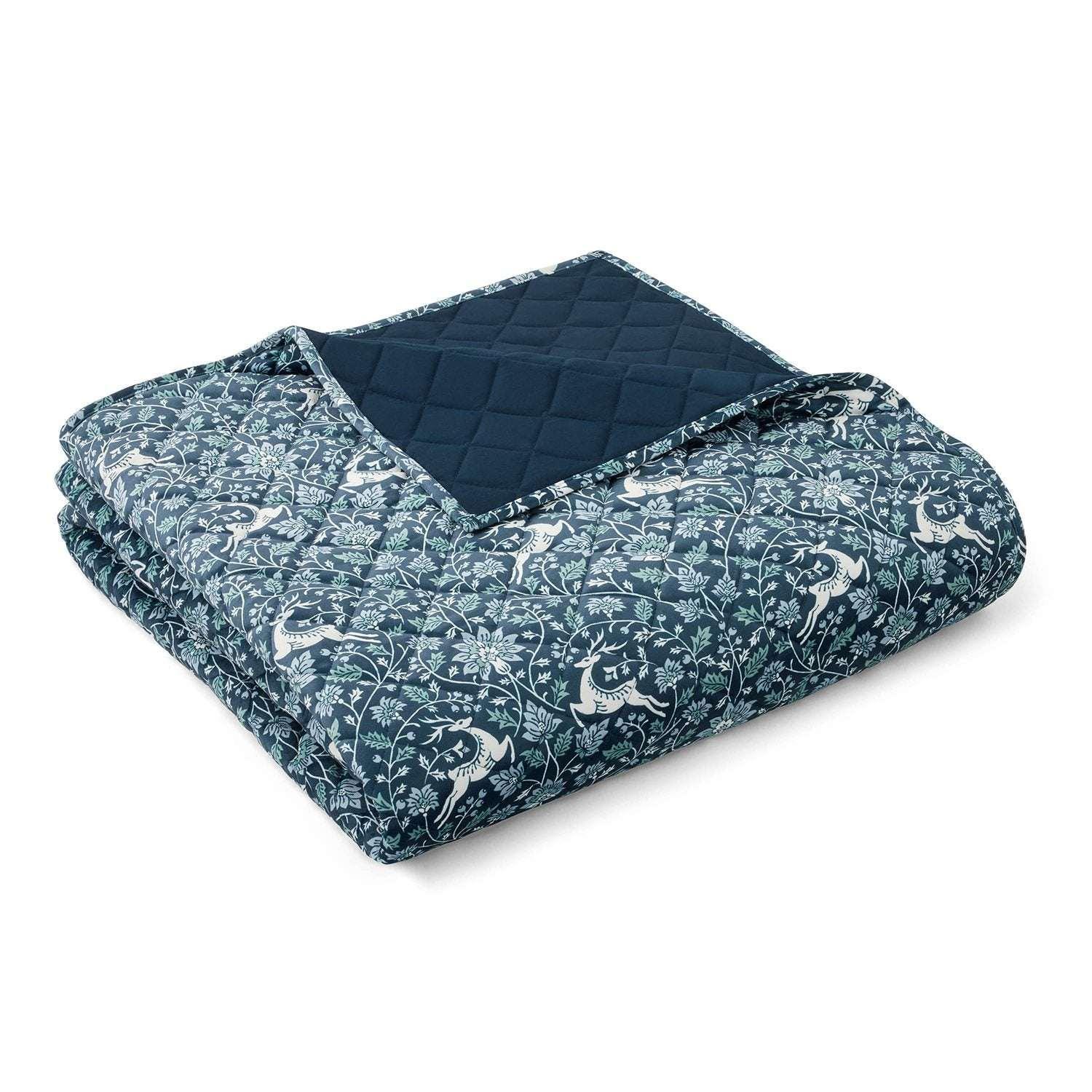 Member's Mark 3-Piece Printed Velvet Quilt Sets, Winter Designs