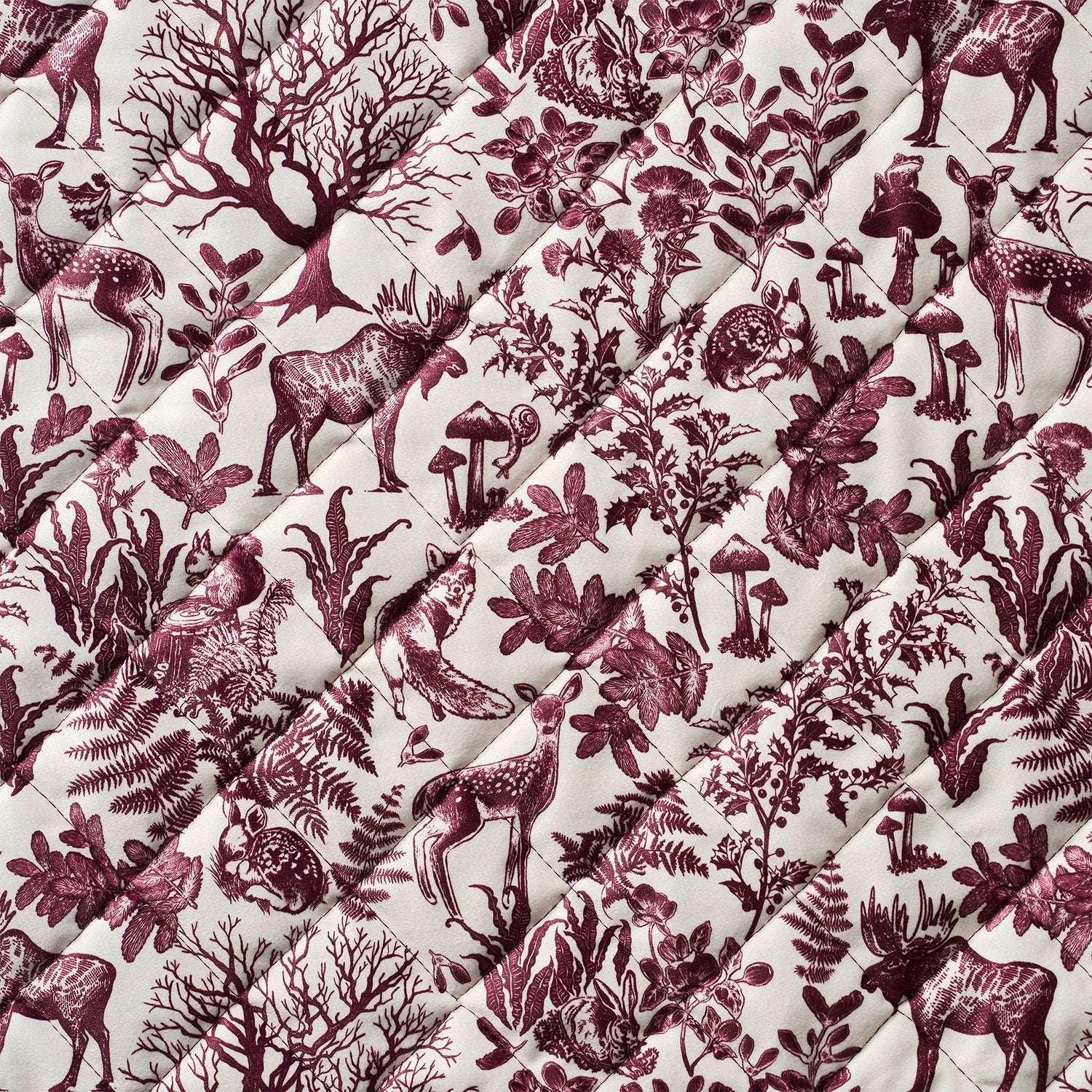 Member's Mark 3-Piece Printed Velvet Quilt Sets, Winter Designs