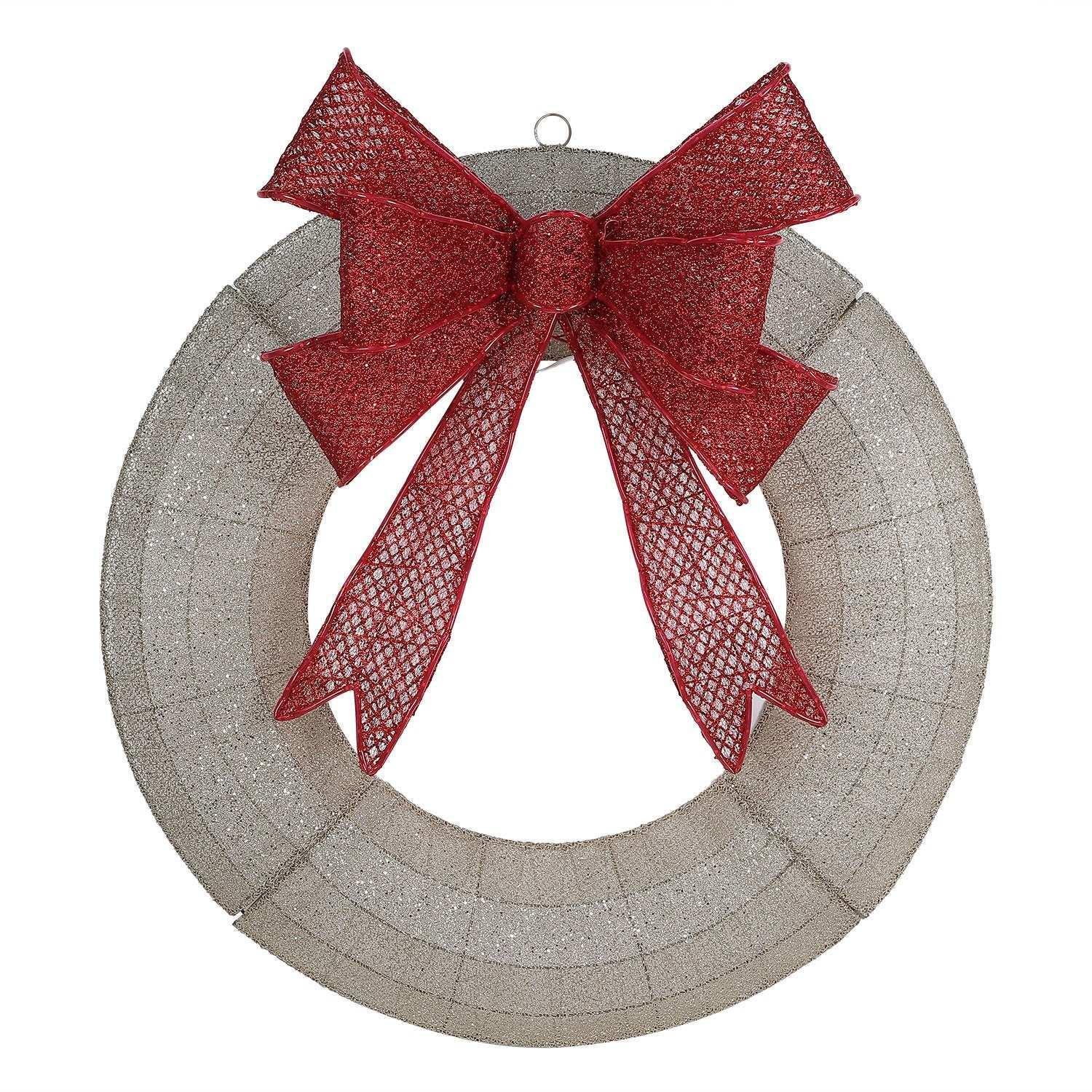 Member’s Mark 48" Pre-Lit Wreath - USA MEGA SHOP