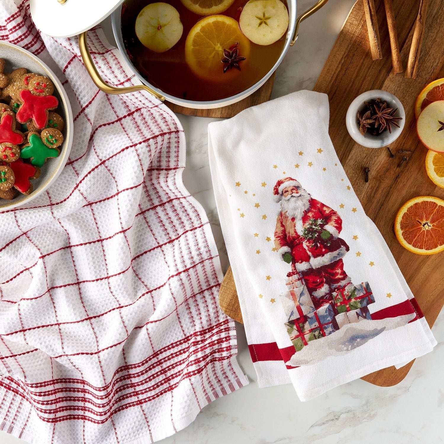 Member's Mark 8-Piece Holiday Kitchen Towel Set