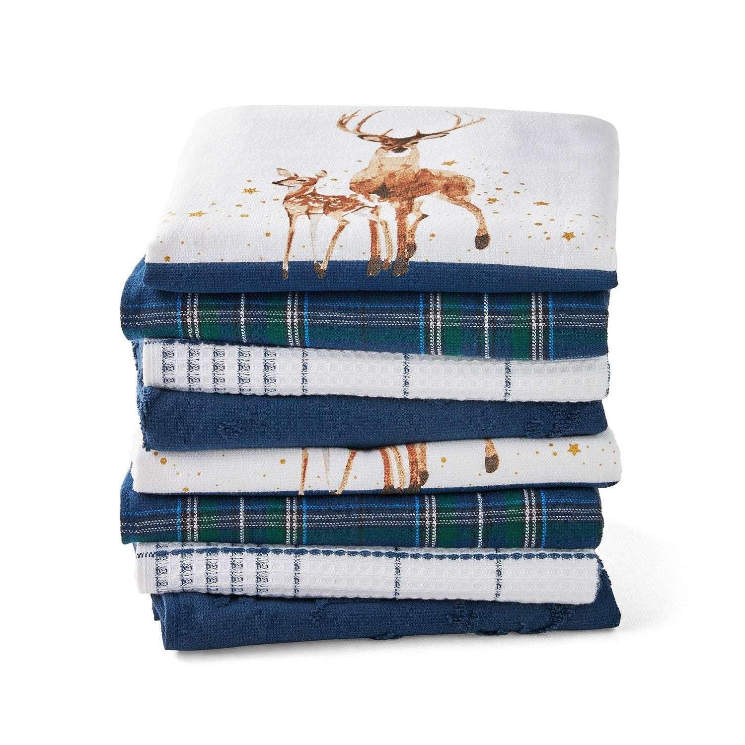 Member's Mark 8-Piece Holiday Kitchen Towel Set - USA MEGA SHOP