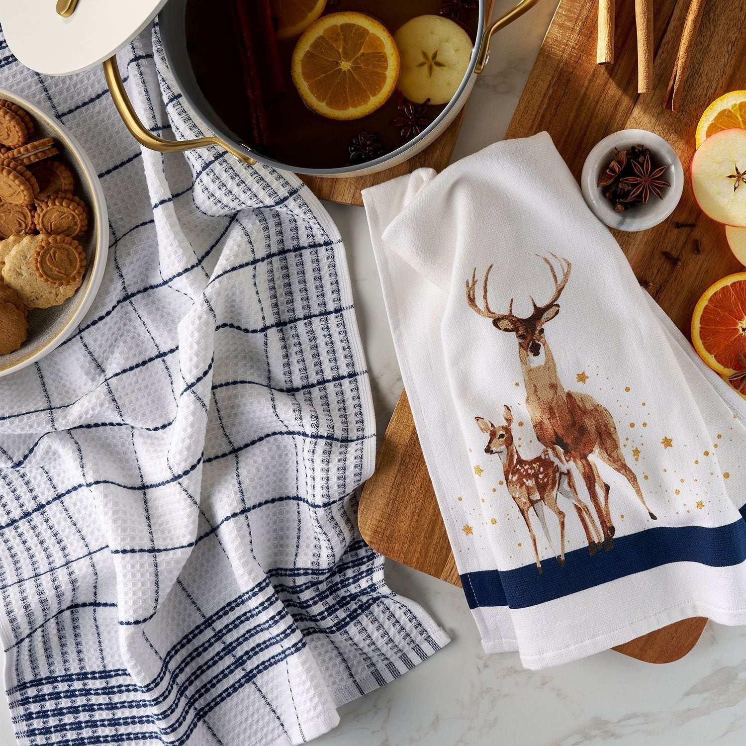 Member's Mark 8-Piece Holiday Kitchen Towel Set - USA MEGA SHOP