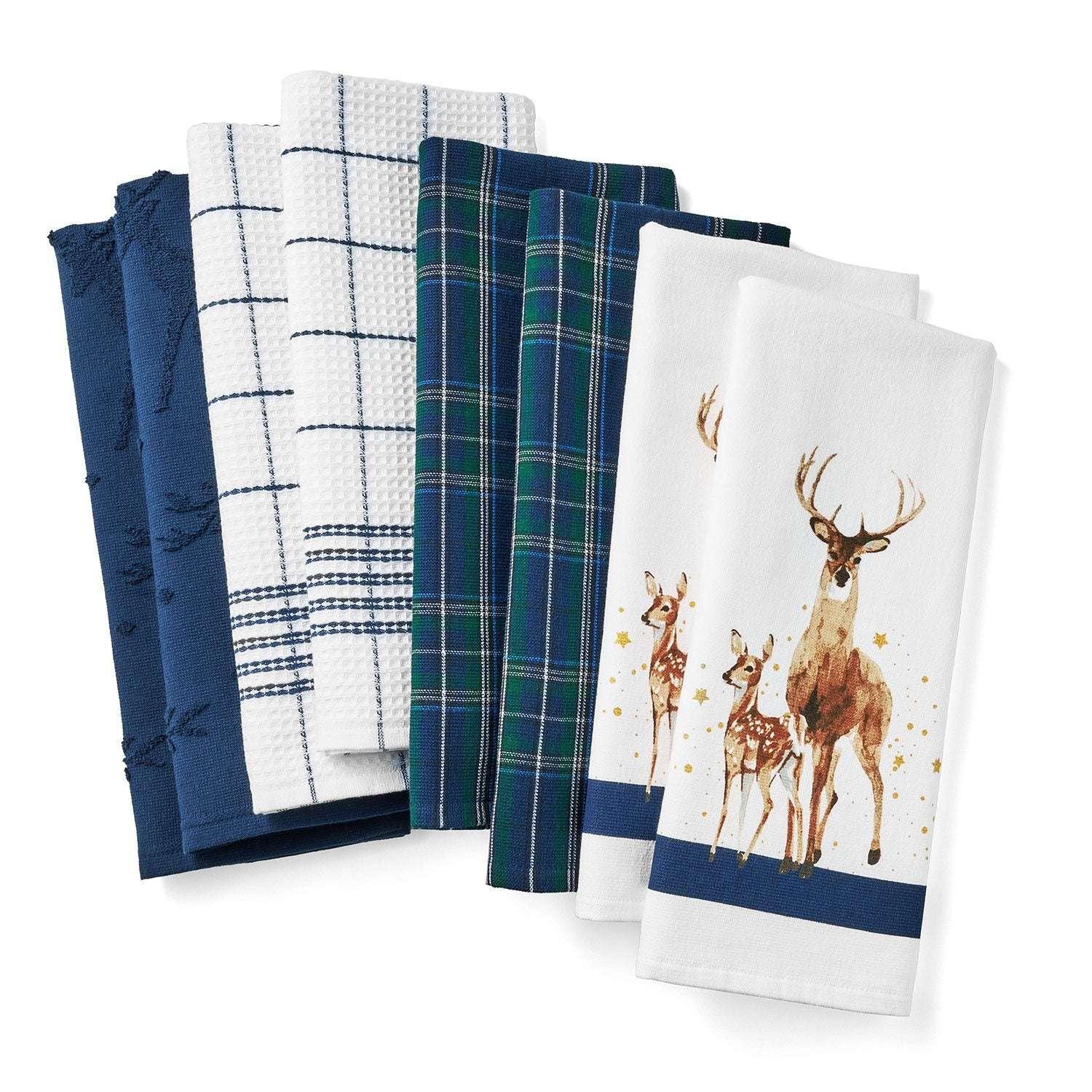 Member's Mark 8-Piece Holiday Kitchen Towel Set - USA MEGA SHOP