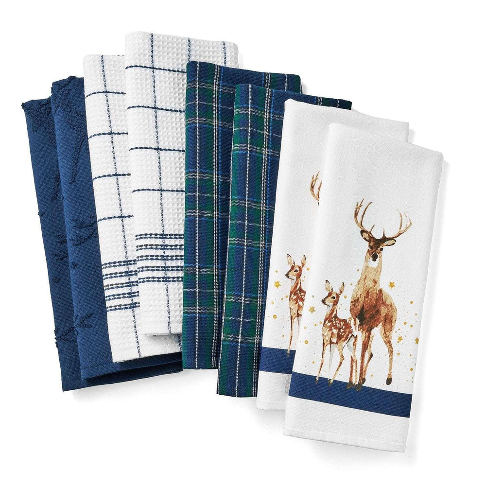 Member's Mark 8-Piece Holiday Kitchen Towel Set - USA MEGA SHOP