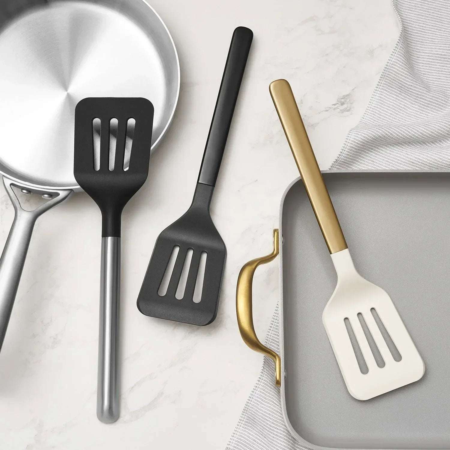 Member's Mark 8-Piece Stainless Steel Silicone Utensil Set