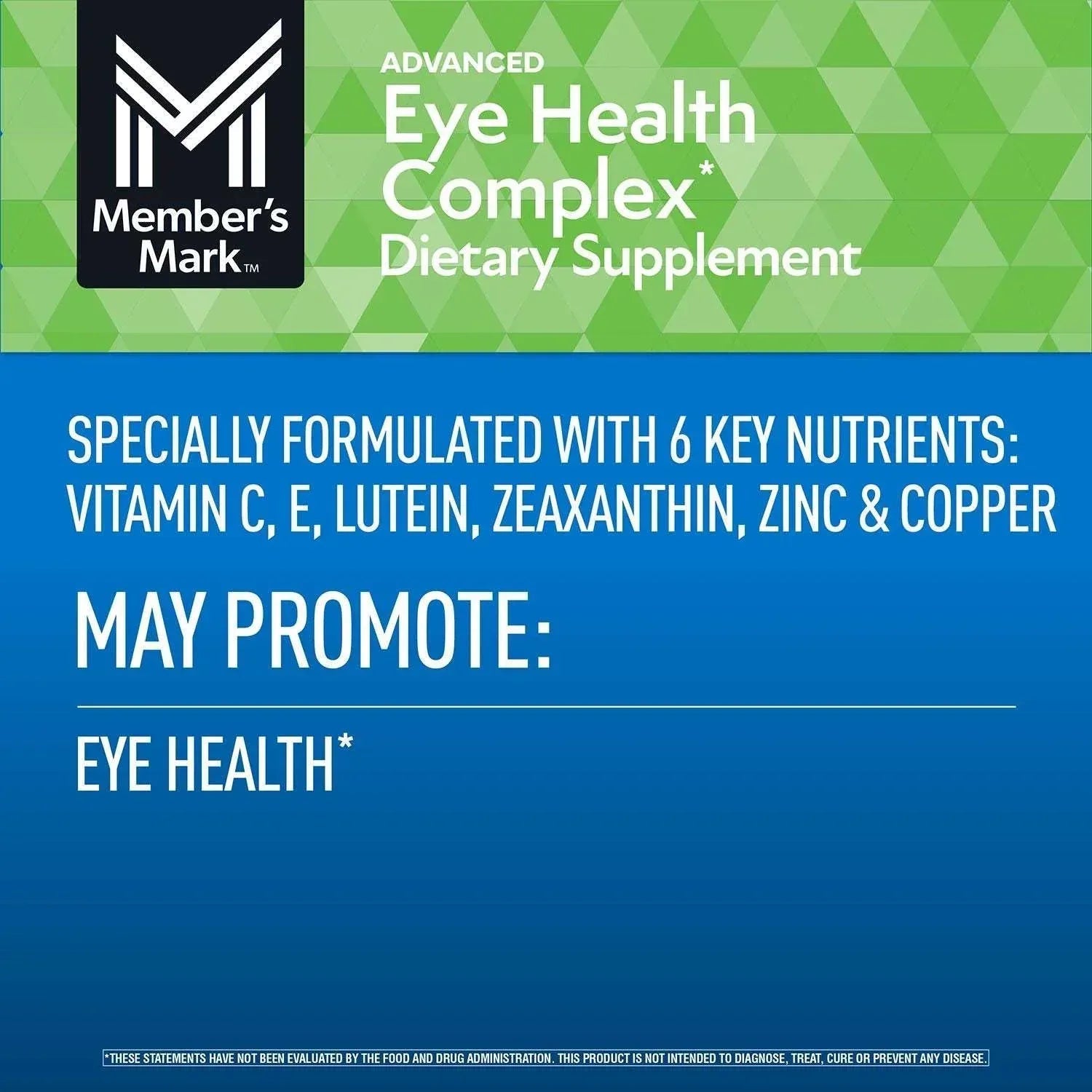 Member's Mark Advanced Eye Health Complex Softgels, 210 ct.