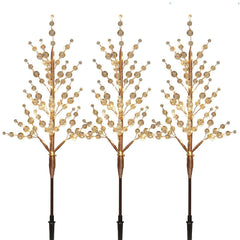 Member's Mark Crystal Bead Pathway Lights, Set of 3 - USA MEGA SHOP