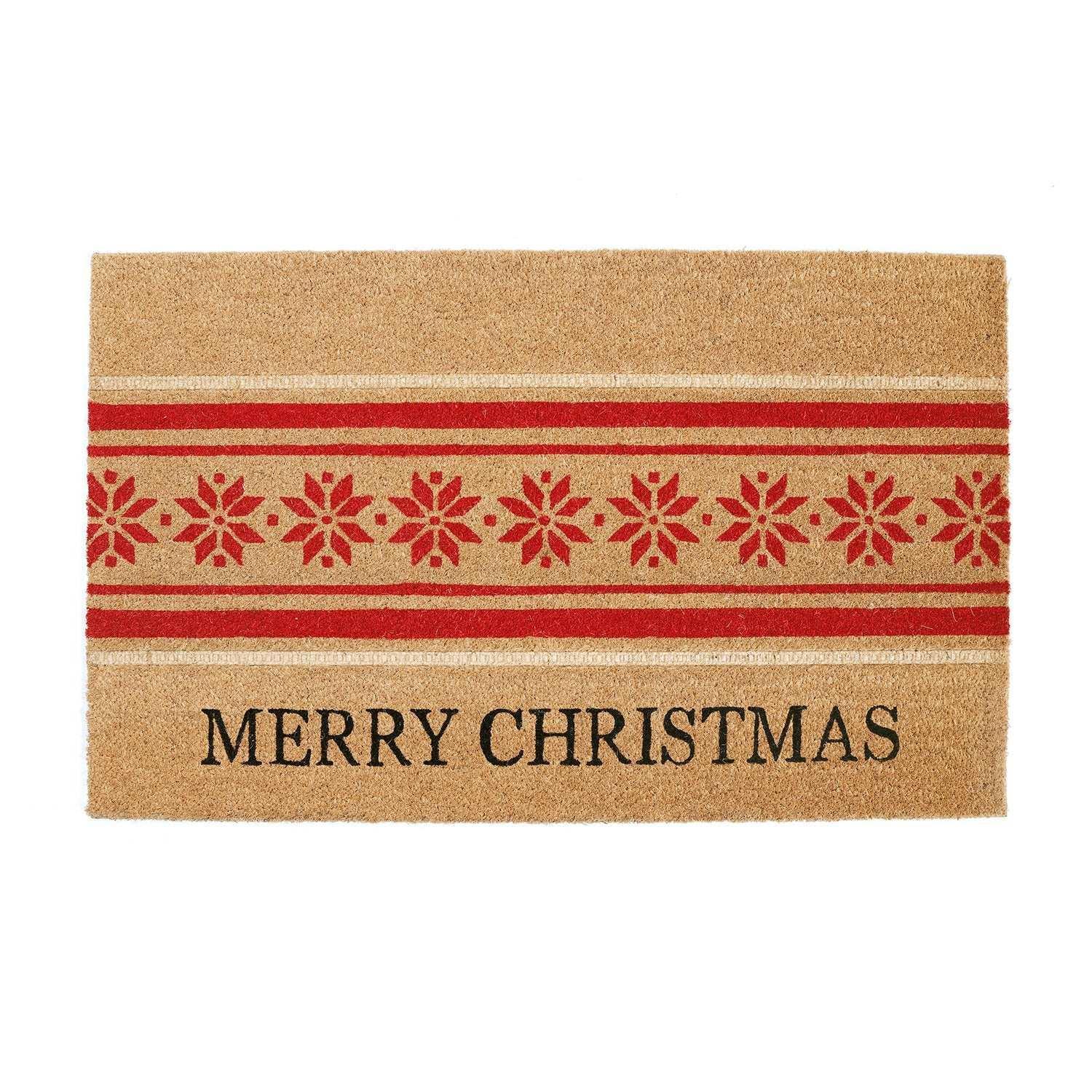Member's Mark Holiday Coir Doormat, 36" x 23" - USA MEGA SHOP
