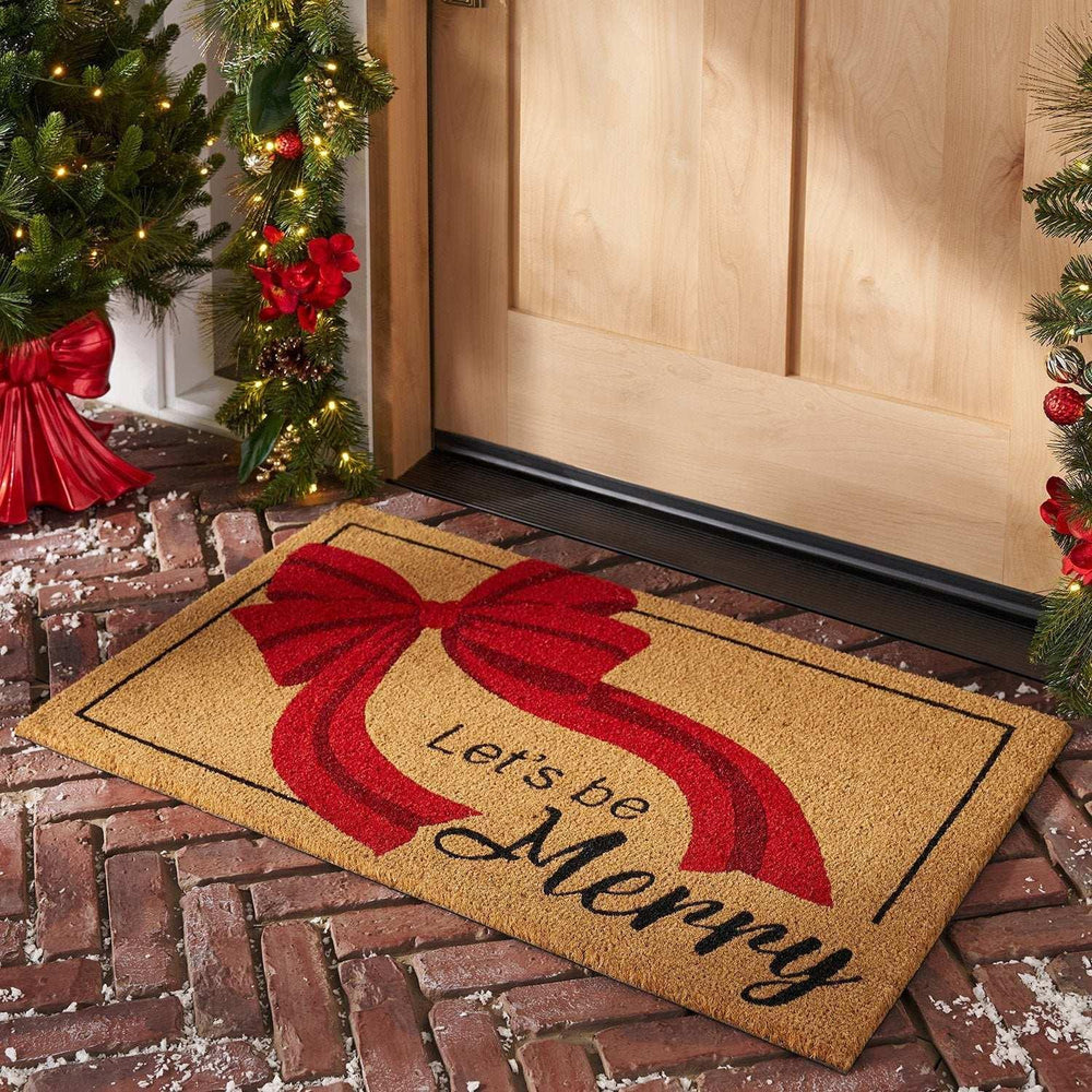 Member's Mark Holiday Coir Doormat, 36" x 23" - USA MEGA SHOP