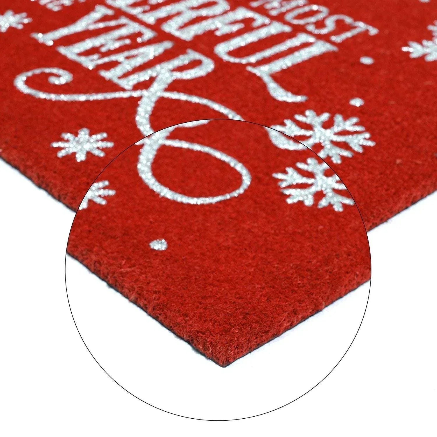Member's Mark Holiday Coir Doormat, 36" x 23" - USA MEGA SHOP