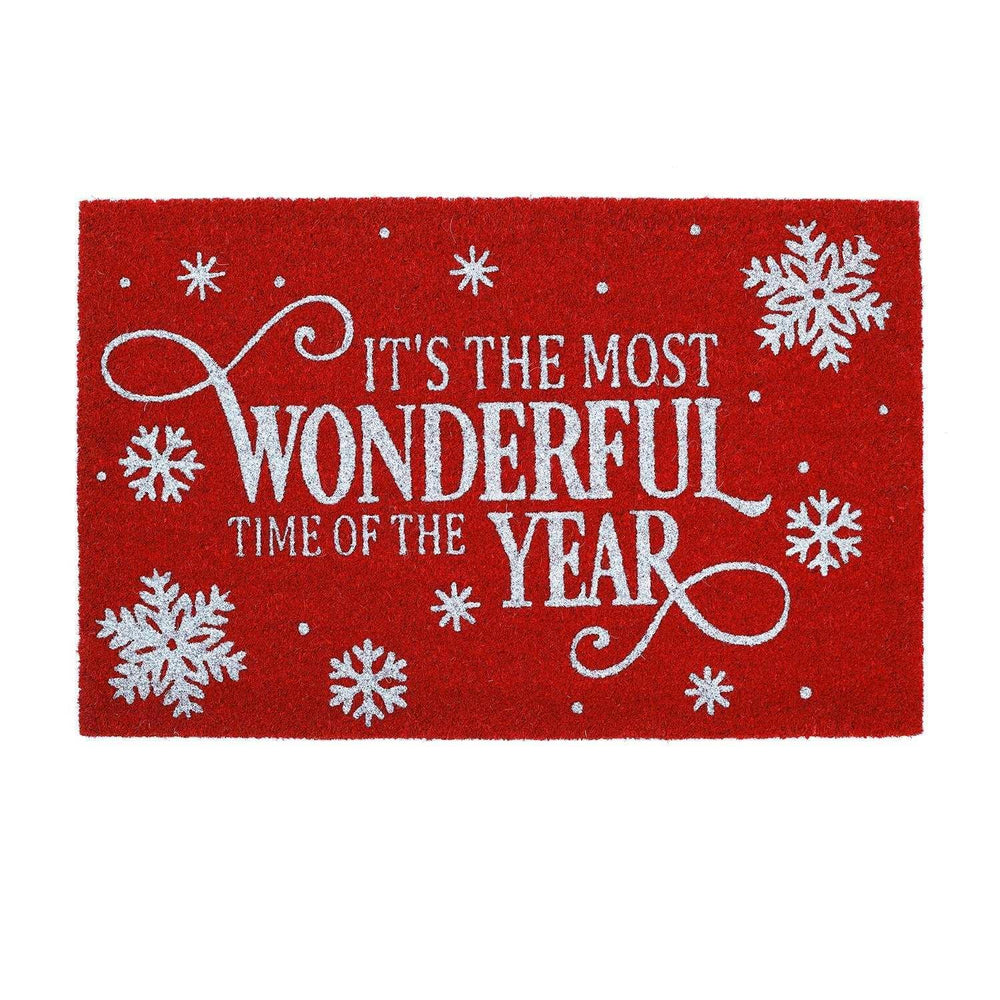 Member's Mark Holiday Coir Doormat, 36" x 23" - USA MEGA SHOP