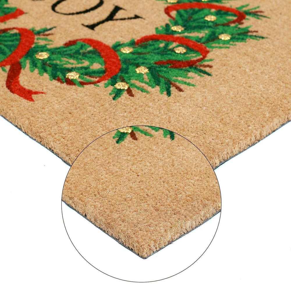 Member's Mark Holiday Coir Doormat, 36" x 23" - USA MEGA SHOP
