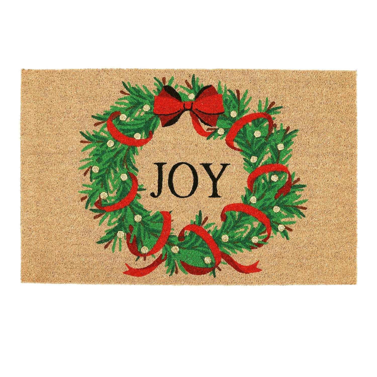 Member's Mark Holiday Coir Doormat, 36" x 23" - USA MEGA SHOP