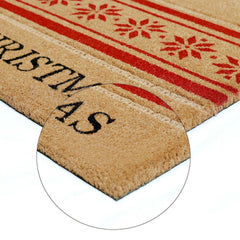 Member's Mark Holiday Coir Doormat, 36" x 23" - USA MEGA SHOP
