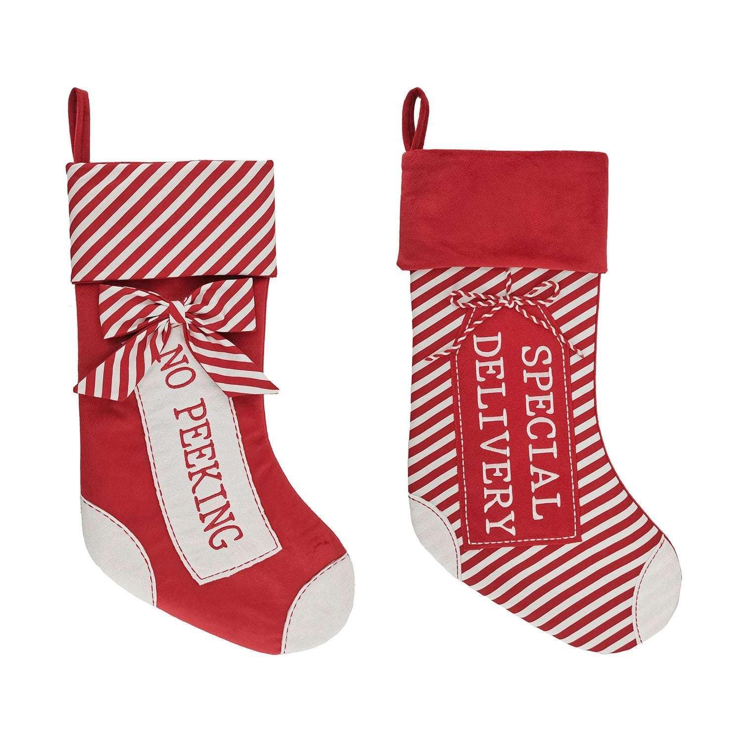 Member's Mark Holiday Stockings, Set of 2 - USA MEGA SHOP