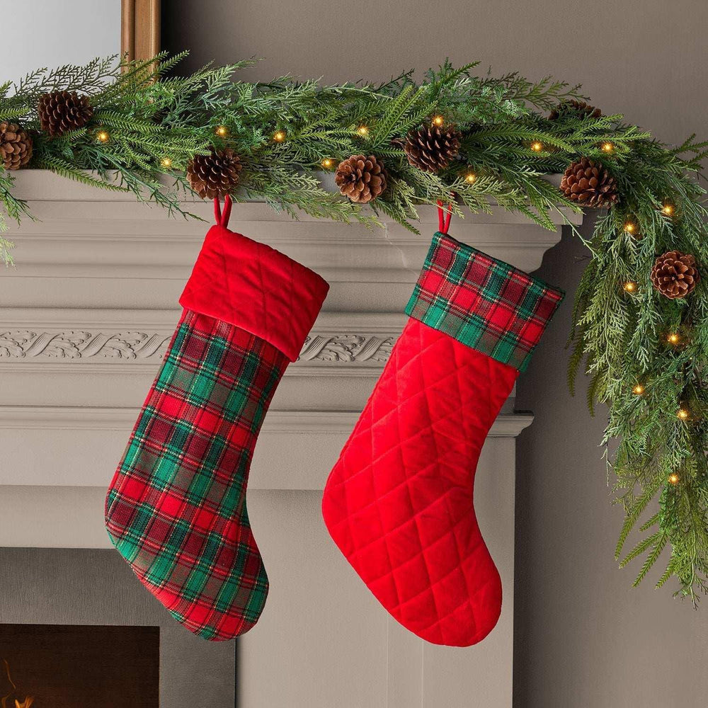 Member's Mark Holiday Stockings, Set of 2 - USA MEGA SHOP