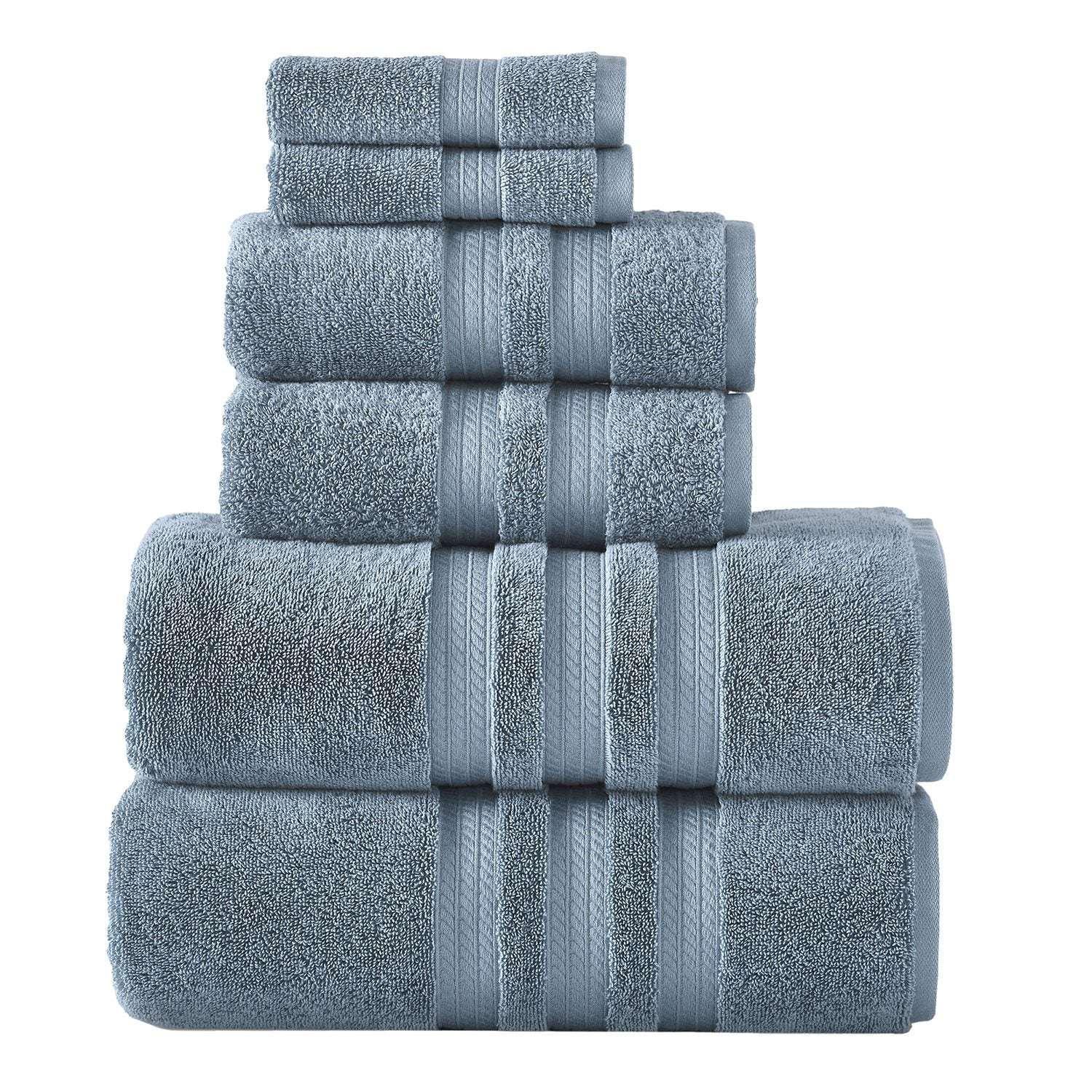 Member's Mark Hotel Premier 6-Piece Towel Set, Assorted Colors