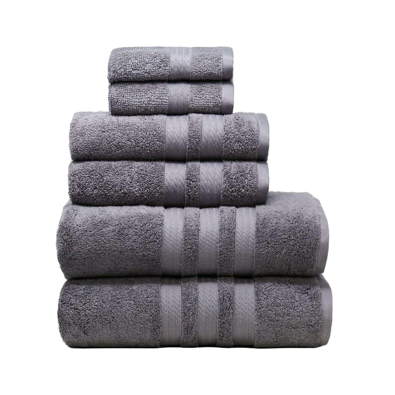 Member's Mark Hotel Premier 6-Piece Towel Set, Assorted Colors