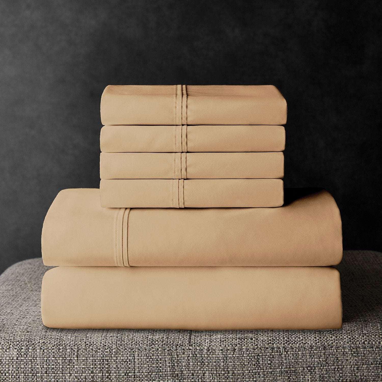 Member’s Mark Hotel Premier Collection 700-Thread-Count Solid Egyptian Cotton Sheet Set, Assorted Sizes