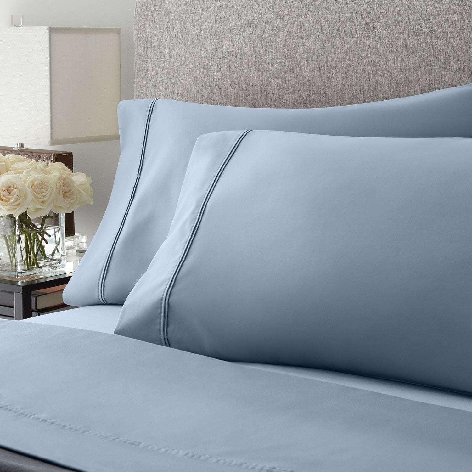 Member’s Mark Hotel Premier Collection 700-Thread-Count Solid Egyptian Cotton Sheet Set, Assorted Sizes
