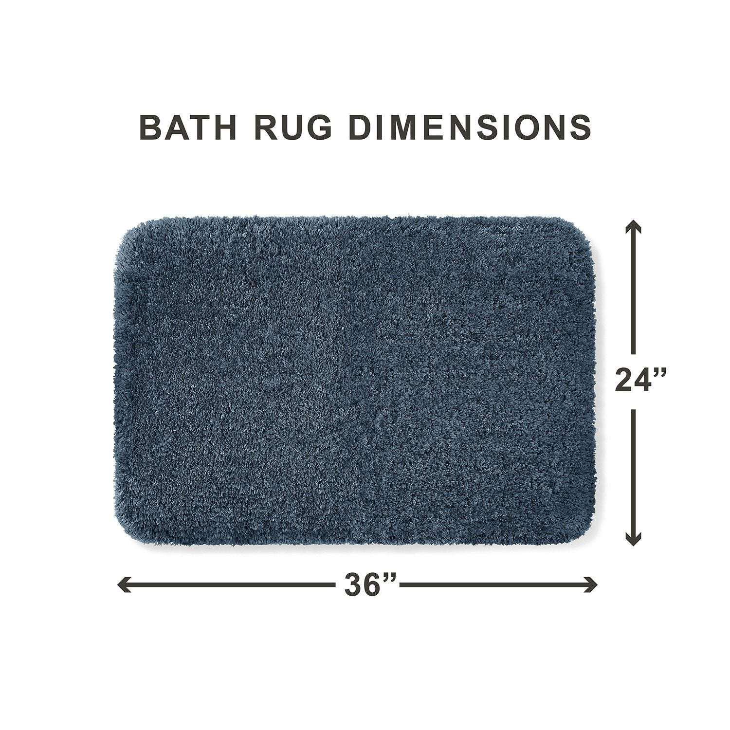 Member's Mark Hotel Premier Soft Bath Rug, 24" x 36"