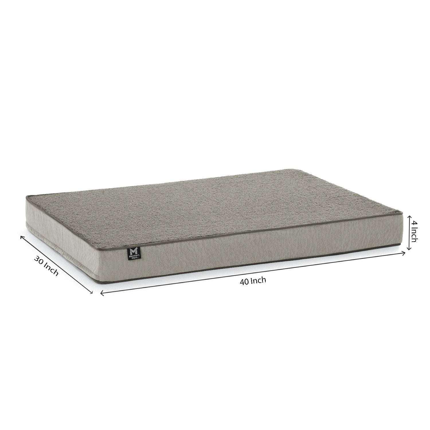 Member's Mark Lounger Pet Bed, 30"x40", Choose Color