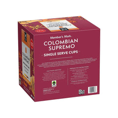 Member's Mark Medium-Dark Roast Coffee Pods, Colombian Supremo, 100 ct.