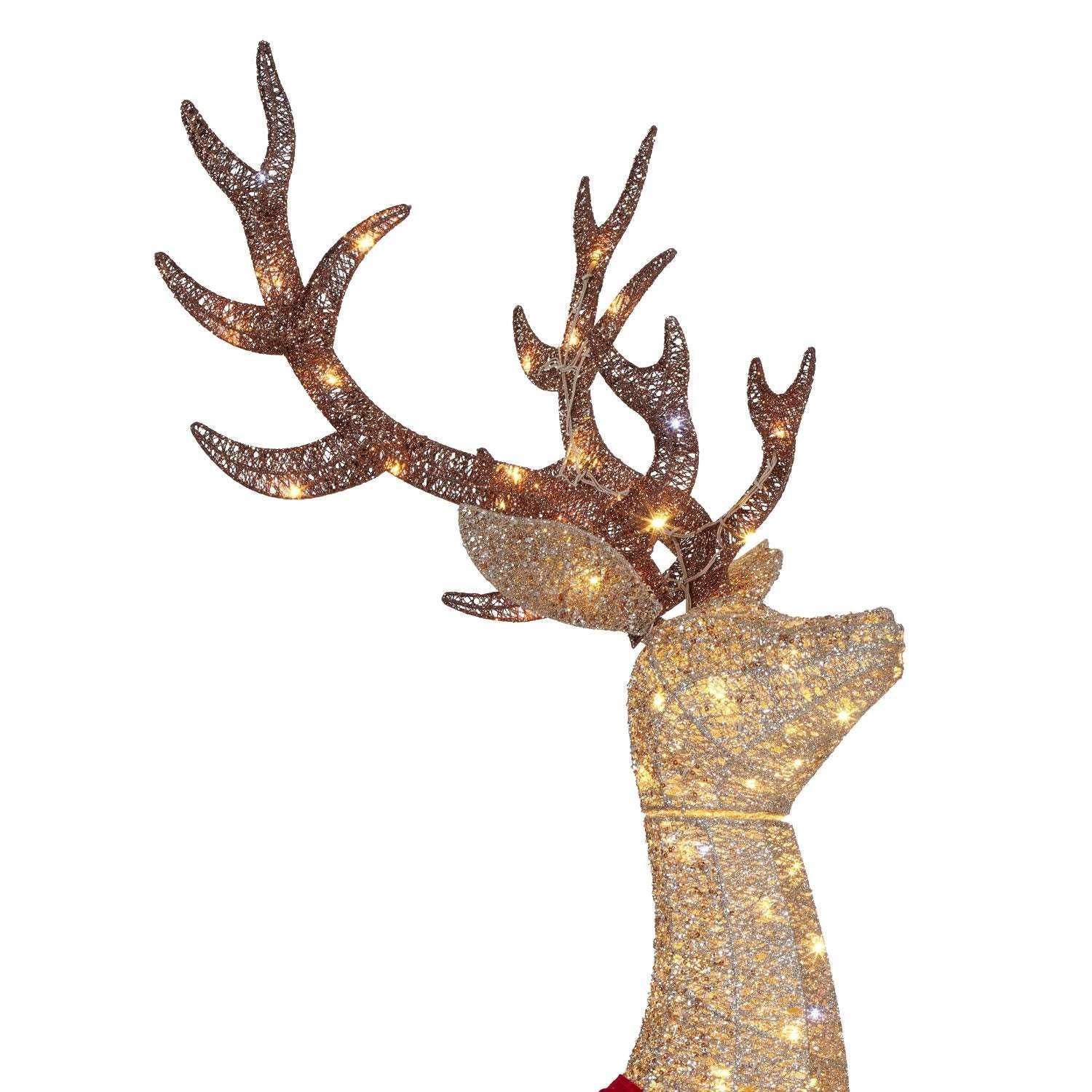 Member's Mark Pre-Lit Animated Deer Family, Set of 3 - USA MEGA SHOP