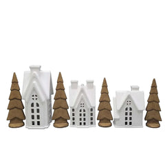 Member’s Mark Pre-Lit Holiday Village, 7pc.