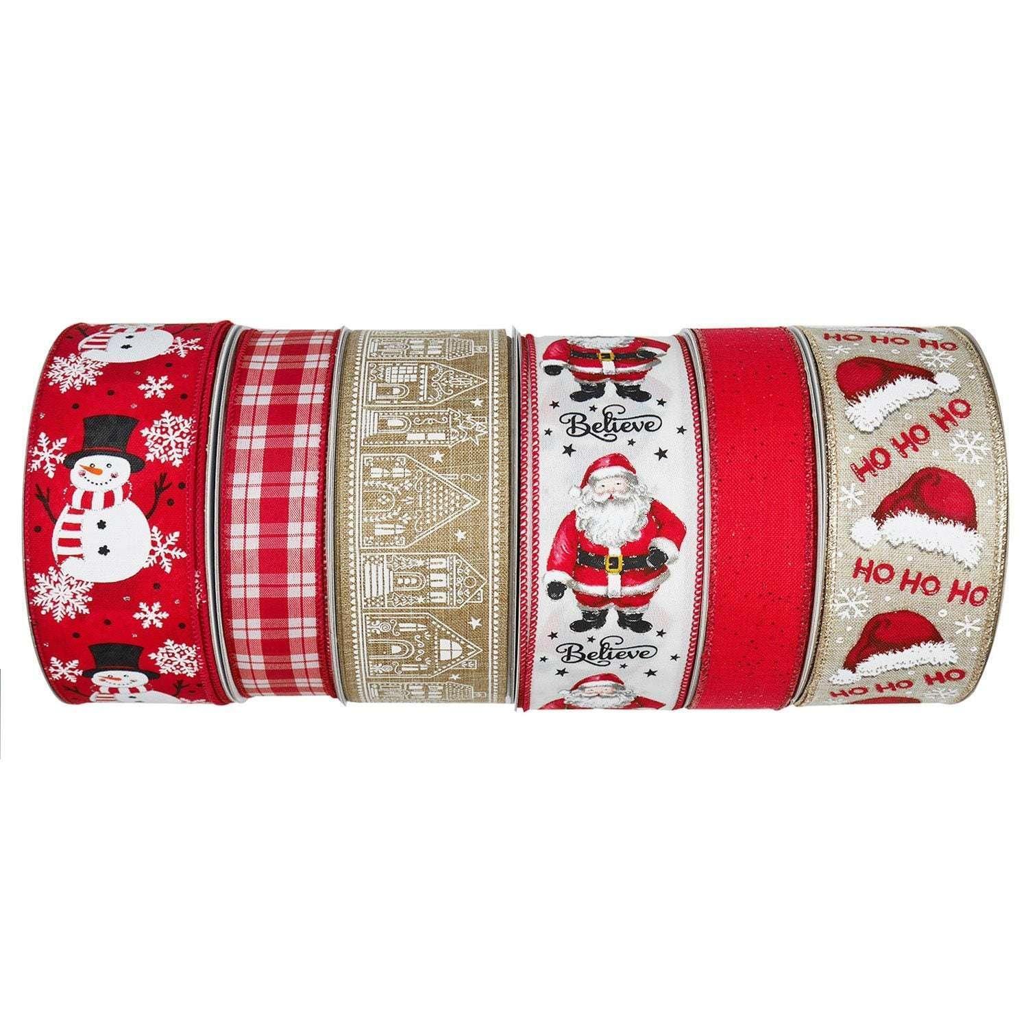 Member’s Mark Premium Wired Ribbon, 6 pk.