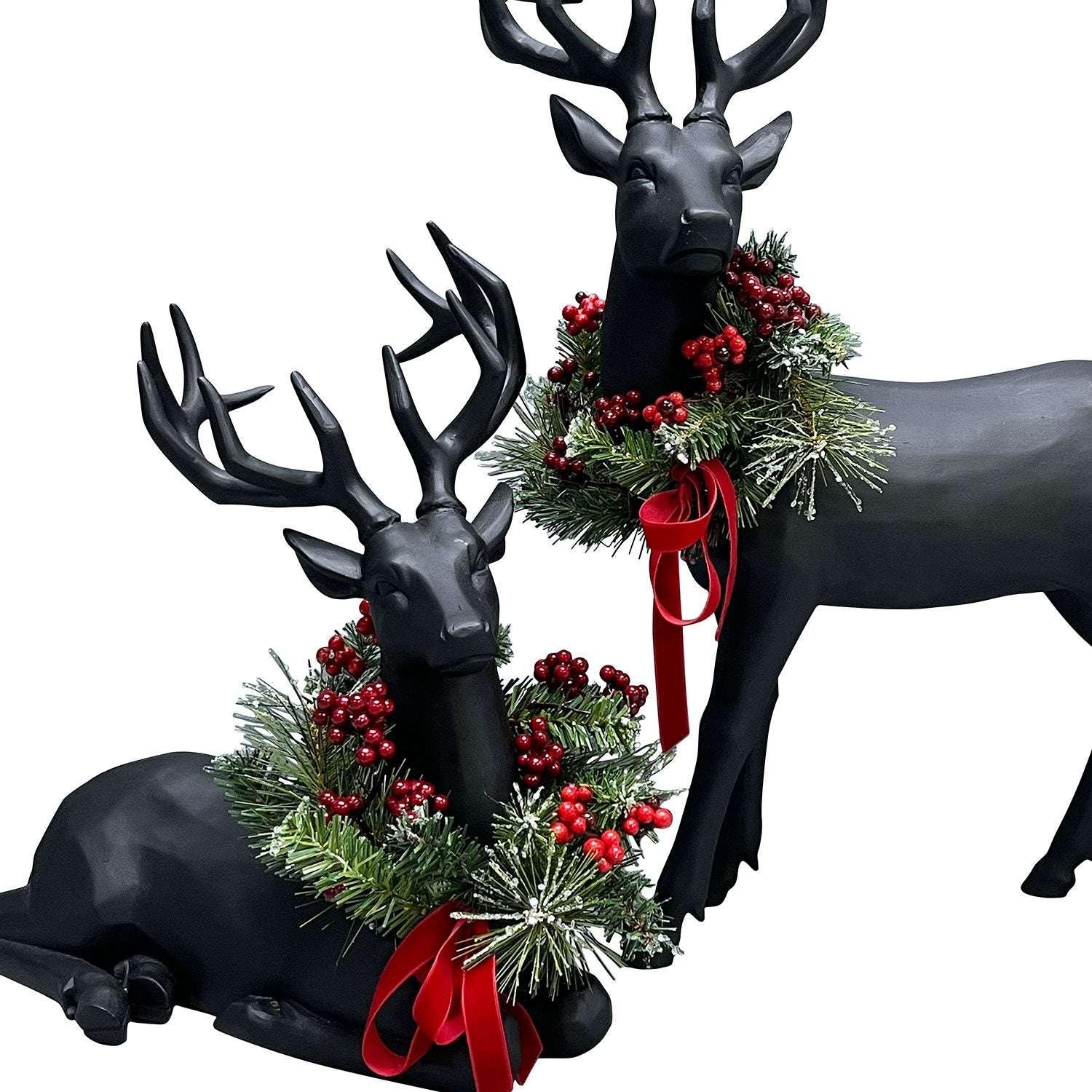 Member's Mark Resin Deer Décor, Set of 2 - USA MEGA SHOP