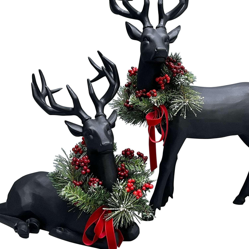 Member's Mark Resin Deer Décor, Set of 2 - USA MEGA SHOP