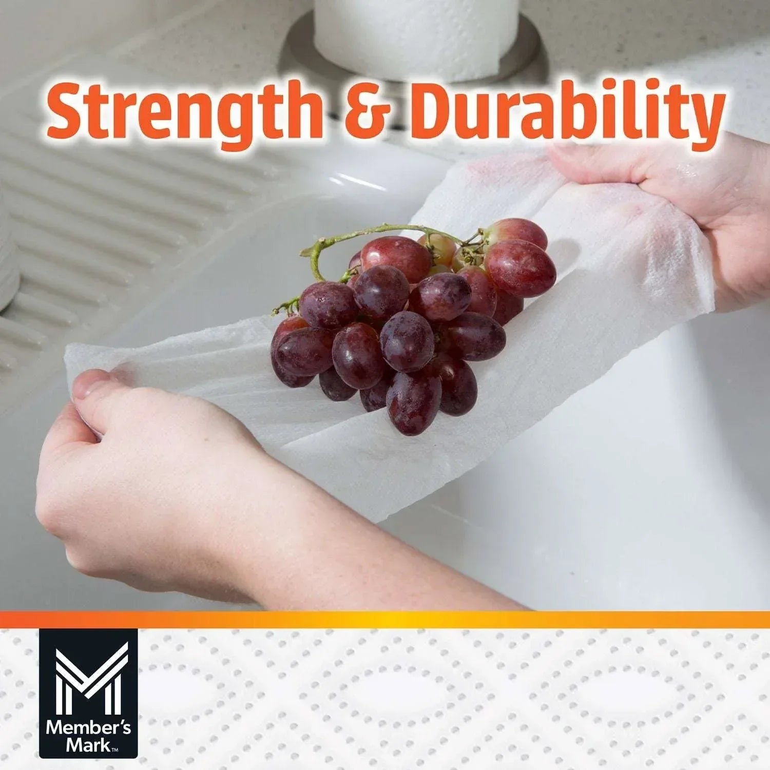 Member's Mark Select & Tear 2-Ply Paper Towel 15 rolls, 150 sheets/roll - USA MEGA SHOP