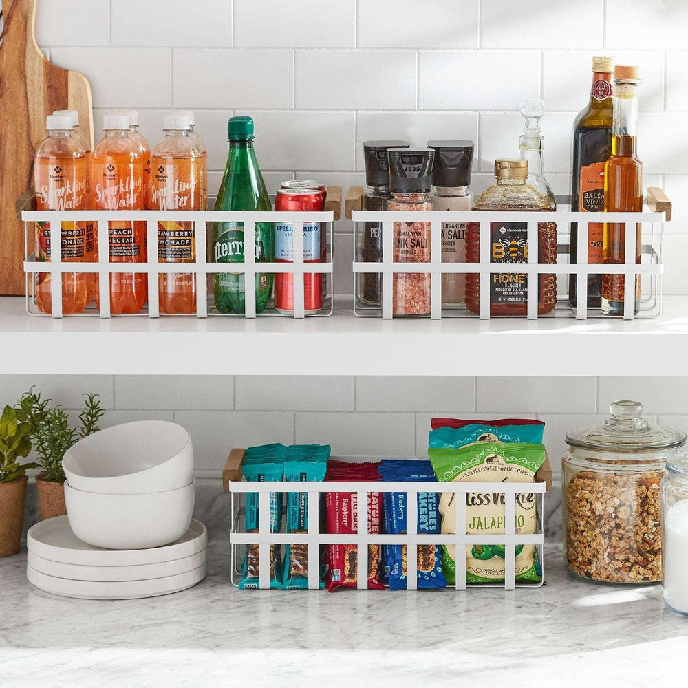 Member's Mark Set of 3 Wire Pantry Bin - USA MEGA SHOP