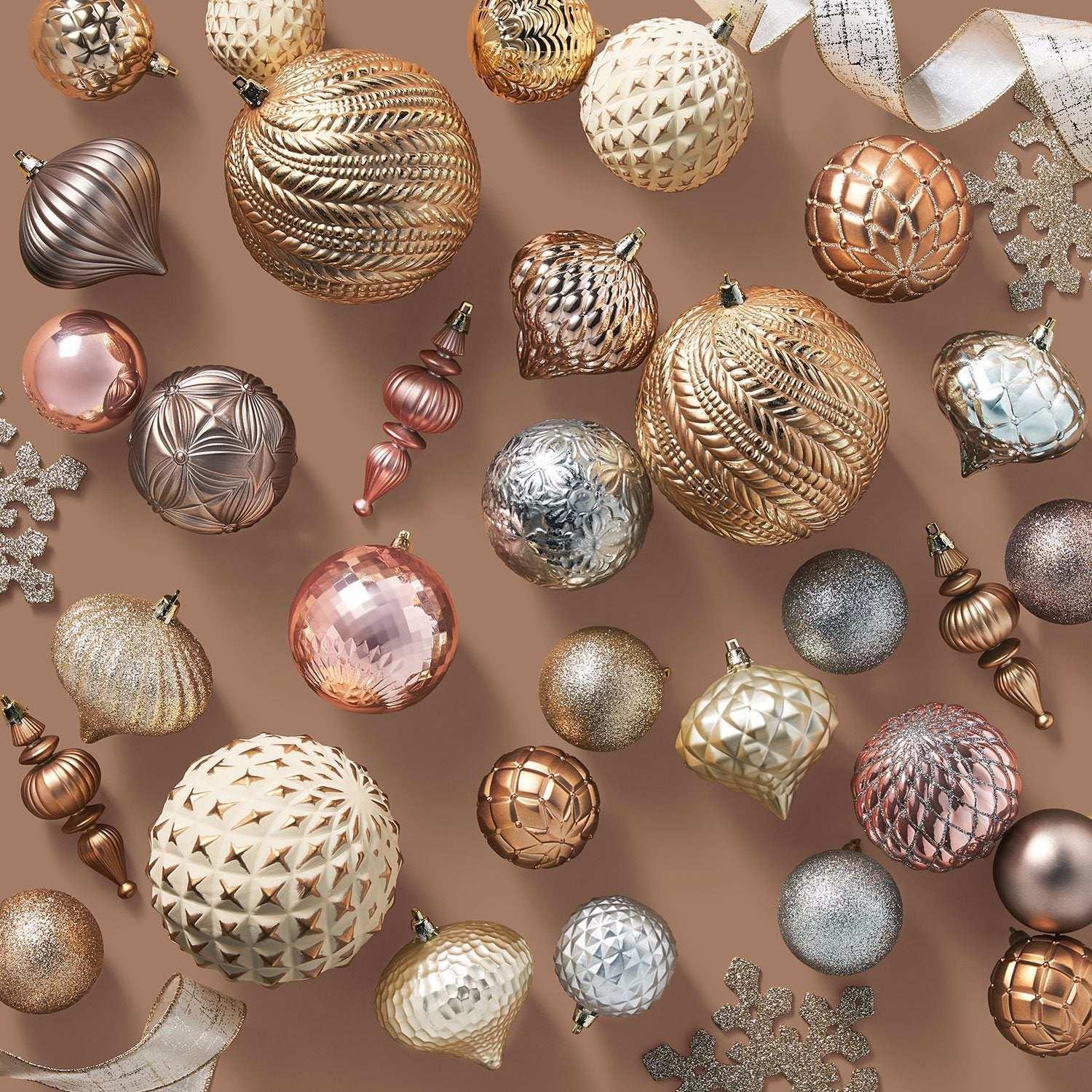 Member's Mark Shatterproof Ornament Collection, 76 pcs.