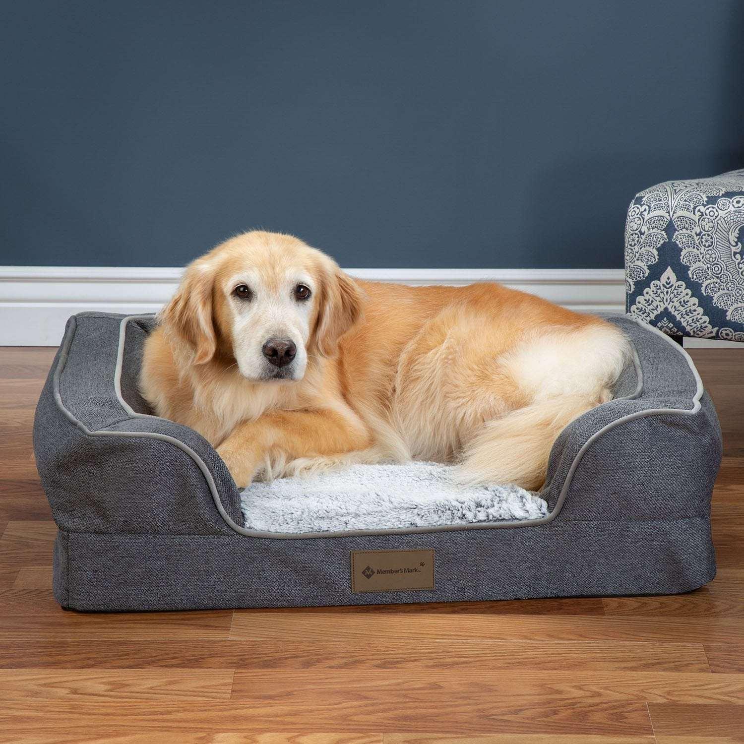 Member's Mark Sofa Pet Bed, Choose Size & Color