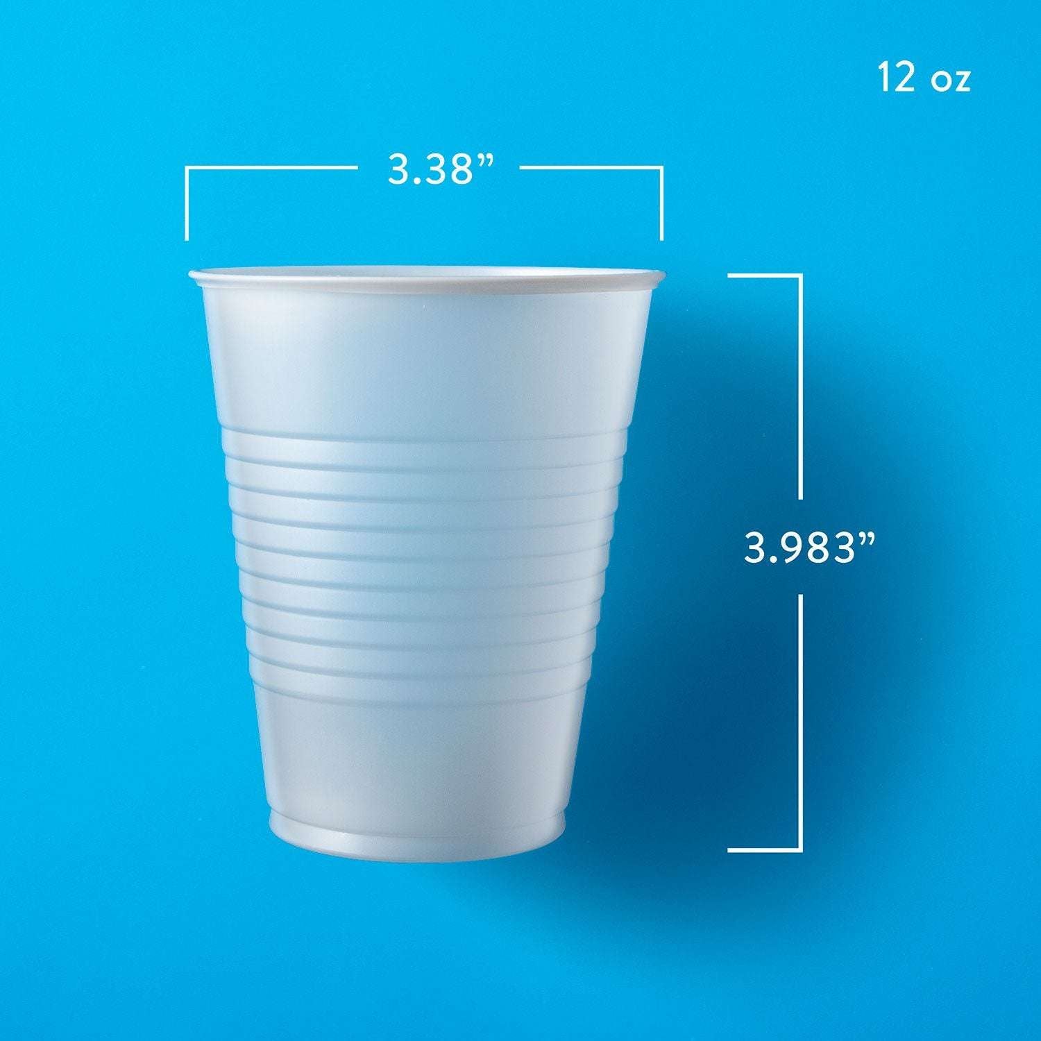 Member's Mark Translucent Plastic Cups 12 oz., 300 ct.