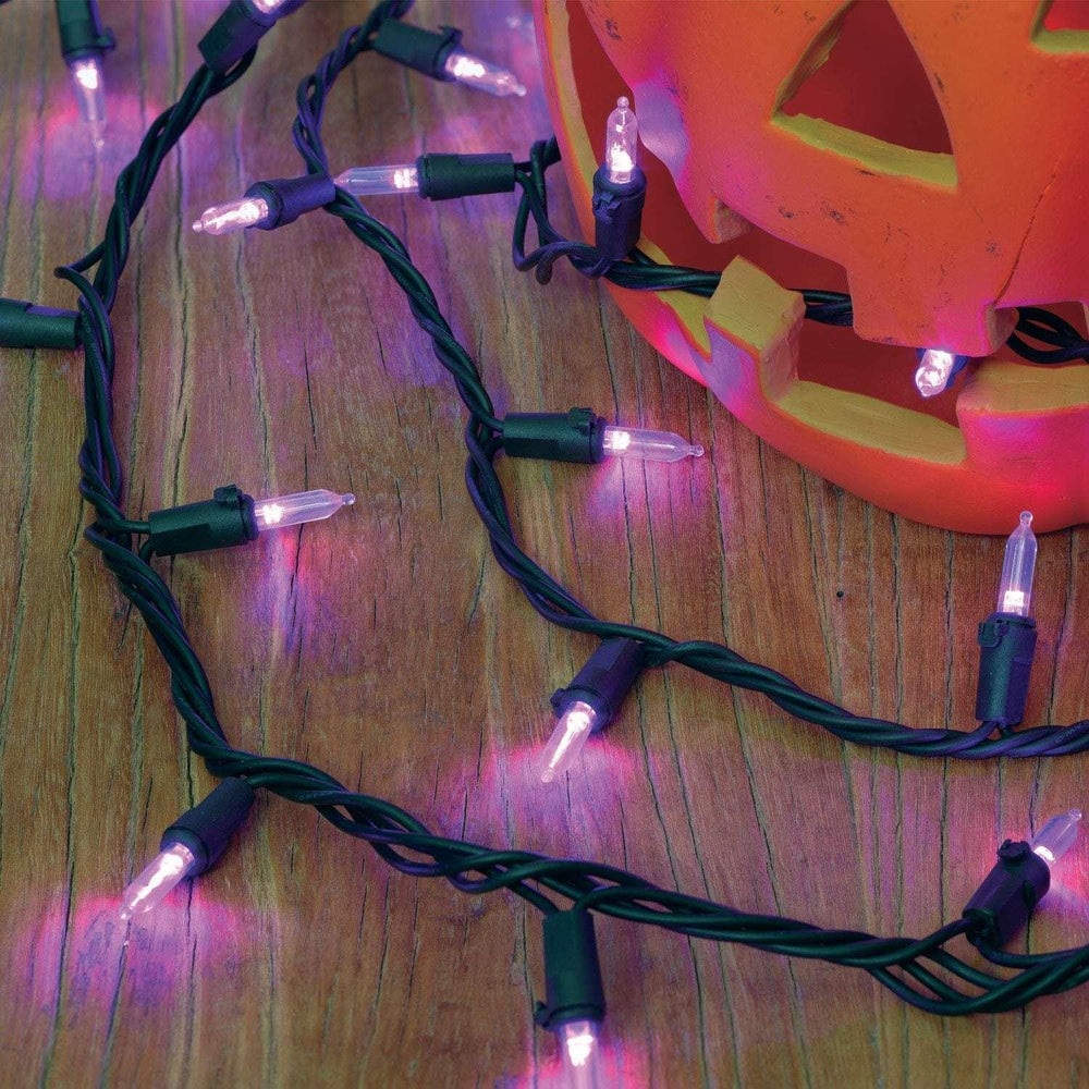 Member's Mark 100ct Halloween Color Changing Mini LED Lights, 22.3' Lighted Length - USA MEGA SHOP
