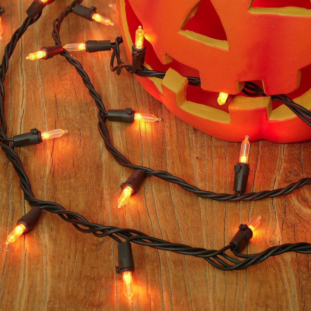Member's Mark 100ct Halloween Color Changing Mini LED Lights, 22.3' Lighted Length - USA MEGA SHOP
