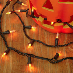 Member's Mark 100ct Halloween Color Changing Mini LED Lights, 22.3' Lighted Length - USA MEGA SHOP