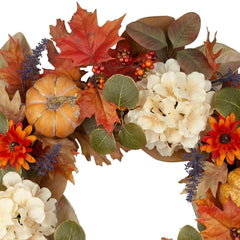 Member's Mark 26" Harvest Hydrangea Wreath - USA MEGA SHOP