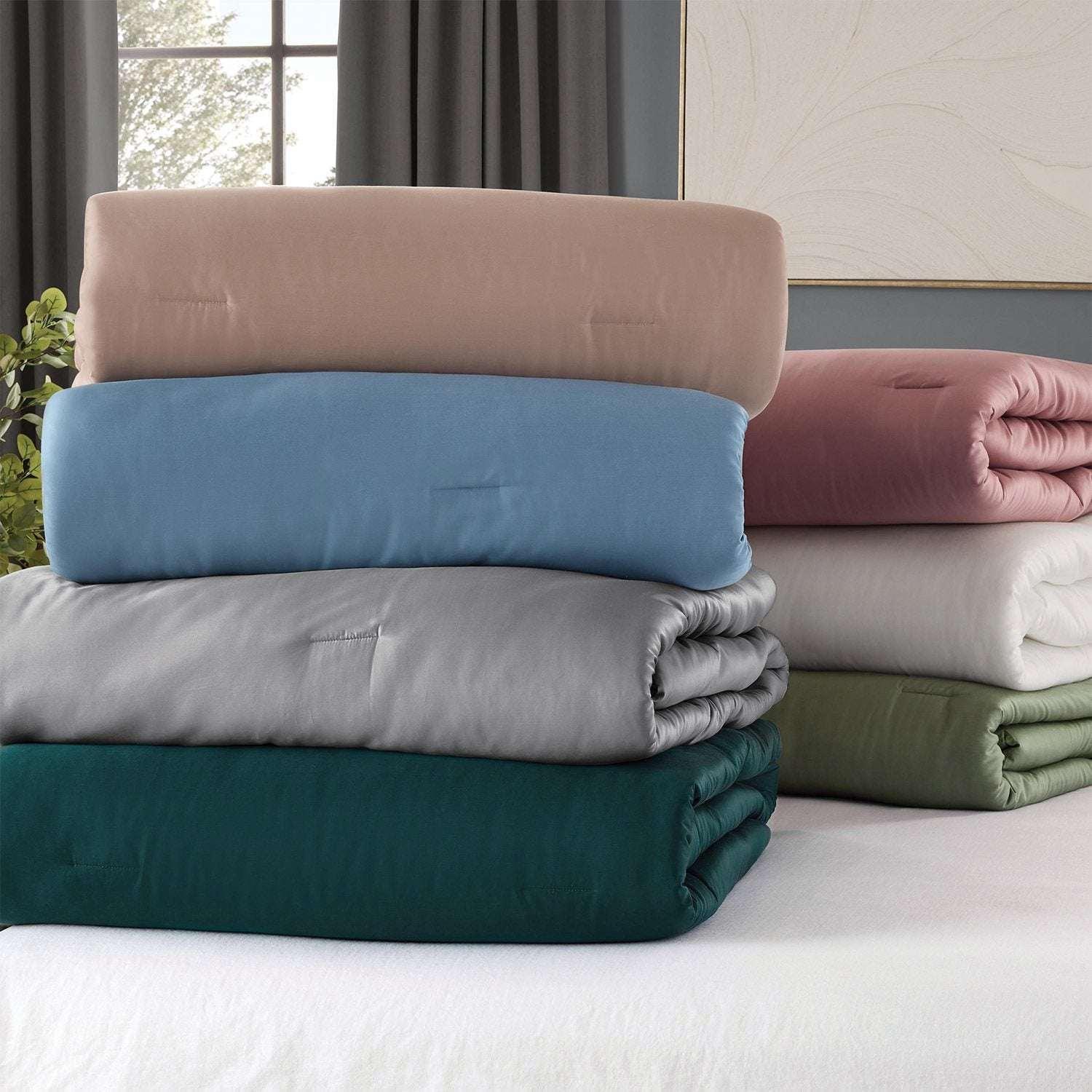 Member’s Mark 3-Piece Cotton-Tencel™ Sateen Comforter Set, Assorted Sizes