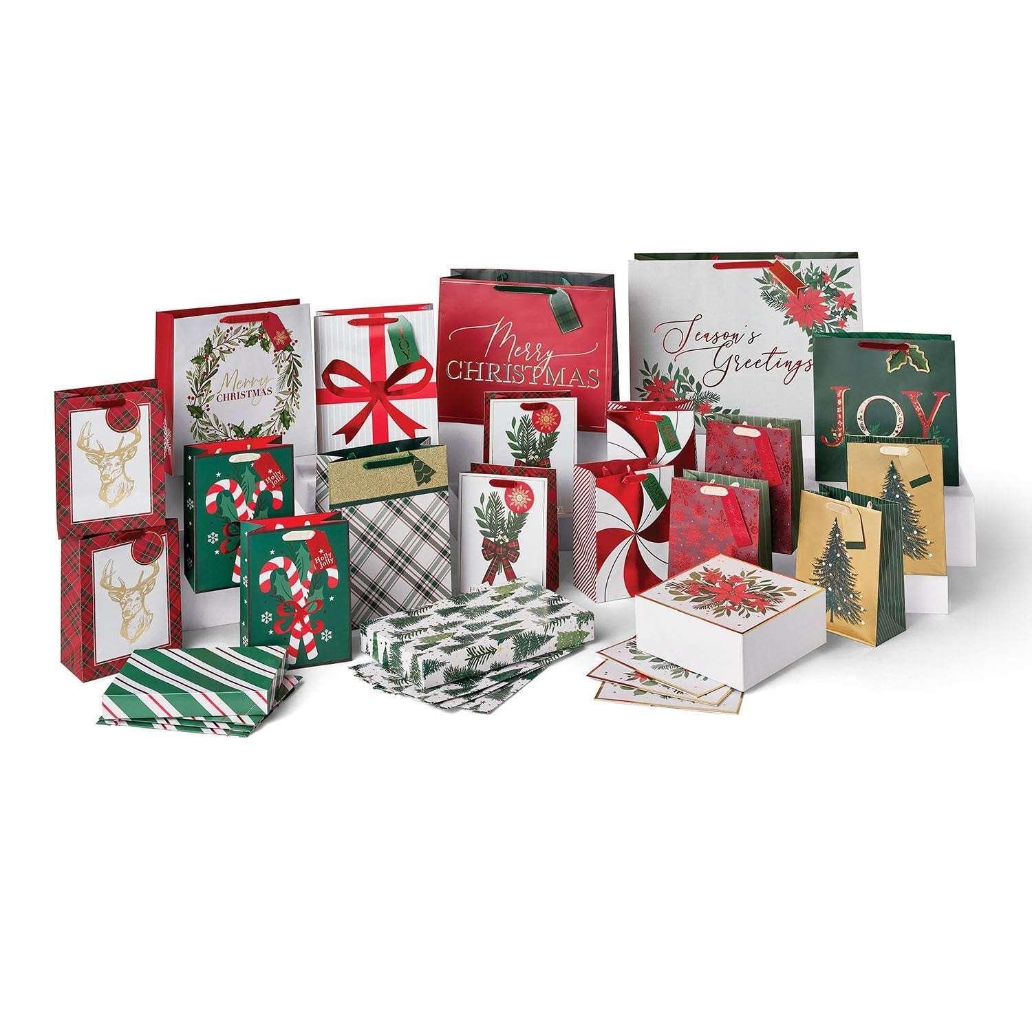 Member's Mark 30ct Holiday Gift Bags and Gift Boxes - USA MEGA SHOP