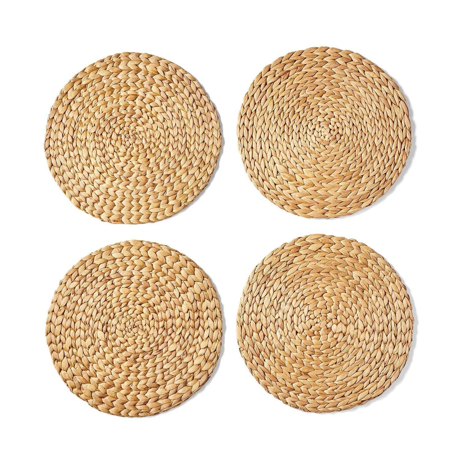 Member's Mark 4-Pack Natural Water Hyacinth Handwoven Placemats